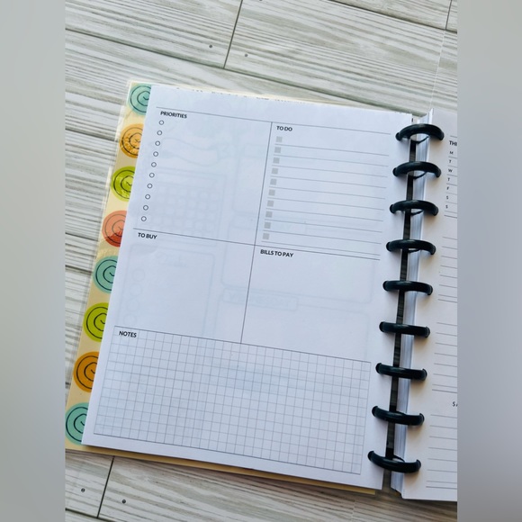 happy planner classic size weekly layout Disney Mickey Mouse - Picture 11 of 12